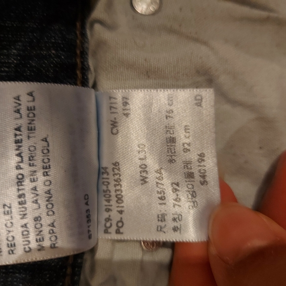 ❣️Men Levi's Strauss jeans size 30 (#498) - Picture 9 of 12